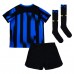 Maillot de foot Inter Milan Domicile enfant 2023-24 Manches Courte (+ pantalon court)